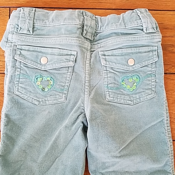 2 Cordoroy Little Girl's Pants - Picture 3 of 7